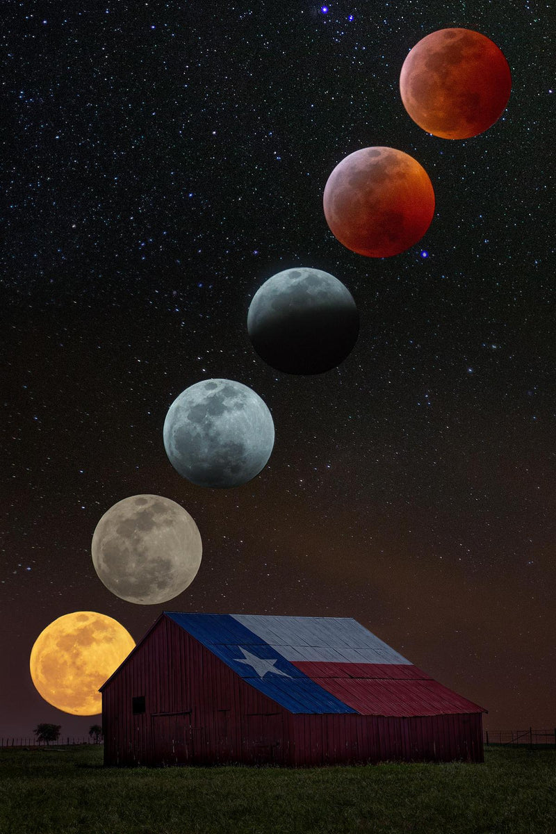 Lunar Eclipse Texas 2025