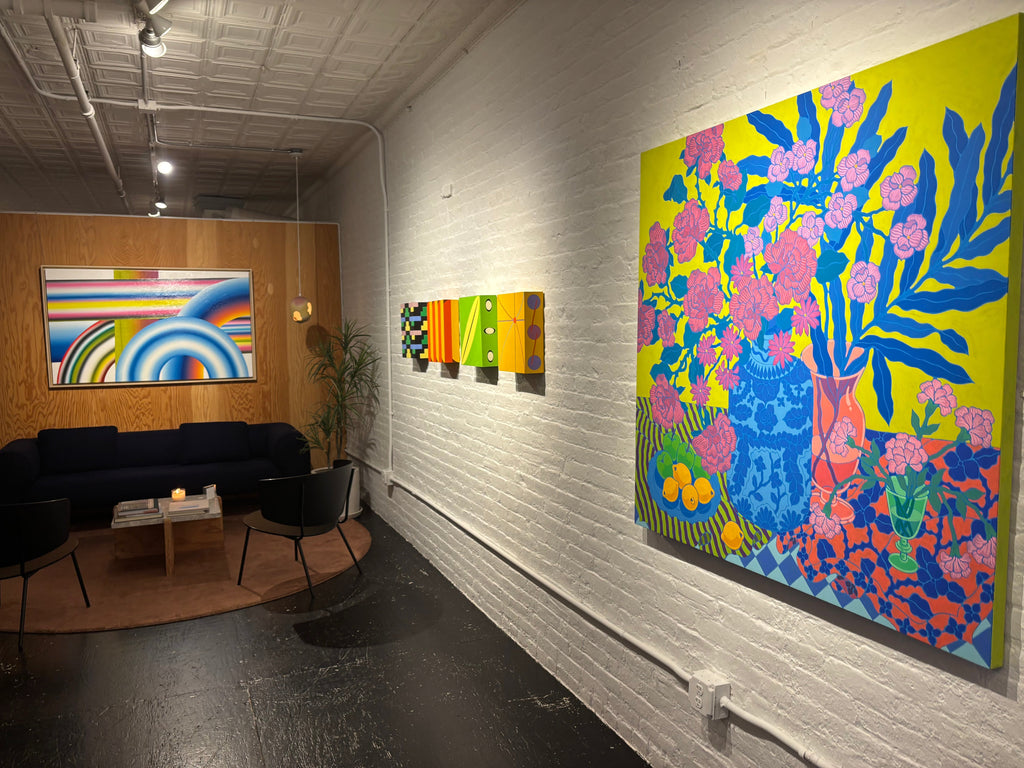 Inside Young Collectors Night at Uprise Art