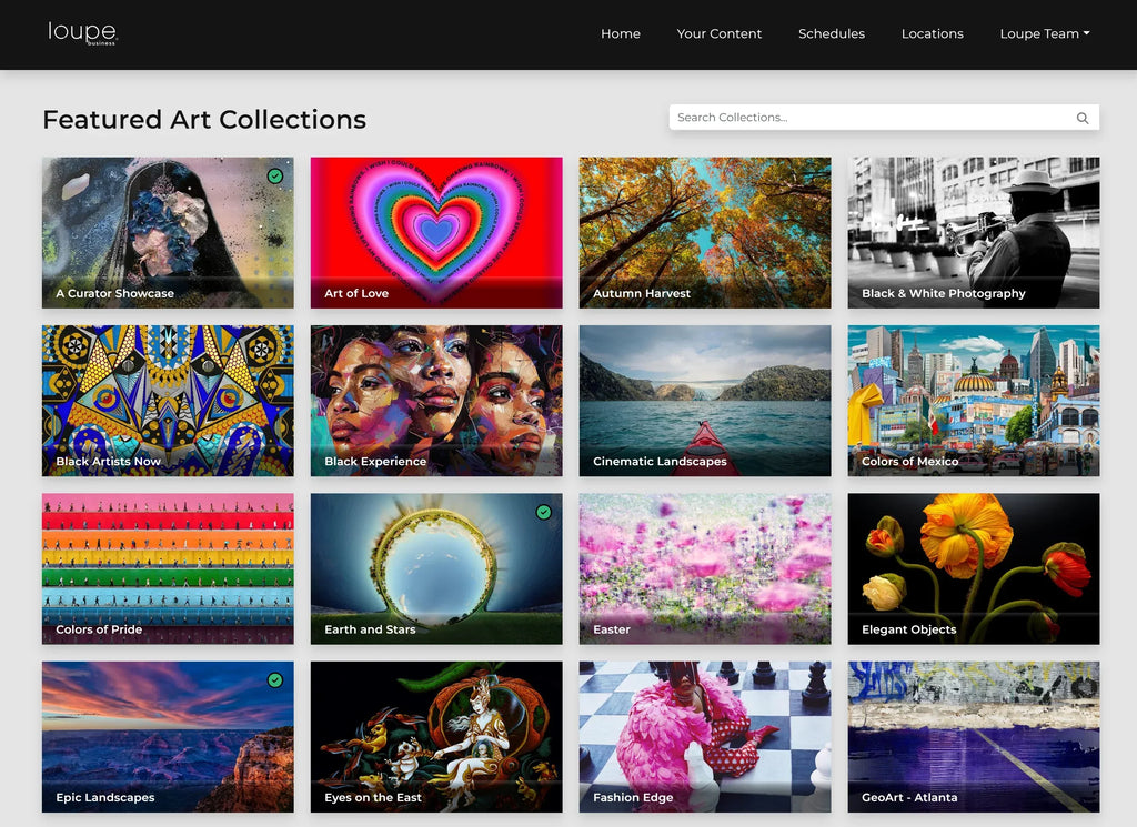 Welcome to Loupe for Business 2.0: Revolutionizing Art in Your Commercial Space